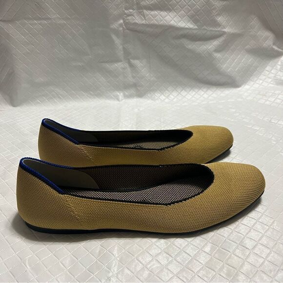 ROTHY’S Chai The Square Flats Limited Edition Retired Size 8 NEW - Picture 7 of 15